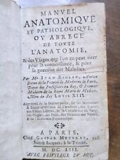 1653 manuel anatomique d'occasion  Lunel