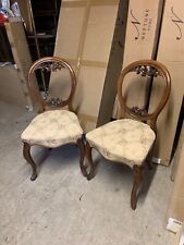 victorian balloon back chairs for sale  HEREFORD