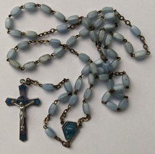Vintage blue rosary for sale  CARSHALTON
