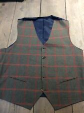 Mens waistcoat check for sale  IPSWICH