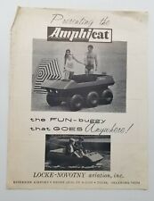 Vintage amphicat amphibious for sale  Jerico Springs