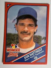 Used, Don Mattingly NY Yankees 1990 MSA Wonder Bread Stars Oddball Food Issue Card #6 for sale  Shipping to South Africa