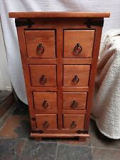 Mexican Pine Chest Of 8 Draw * for sale  Shipping to South Africa
