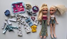 BRATZ Lot of 2 MGA 2001 Dolls w/Sleepover Clothes & Accessories, NO RESERVE for sale  Shipping to South Africa