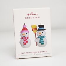 Snowmen salt pepper for sale  Shipping to Ireland