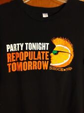 Camiseta Shock Top Beer "Party Tonight Repopulate Tomorrow" Adulto GG comprar usado  Enviando para Brazil