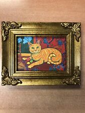 orange tabby cat art for sale  Henrico