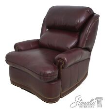 burgundy leather chair for sale  Perkasie