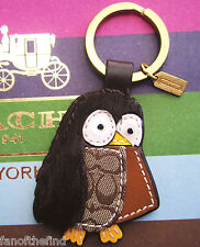 coach owl key fob key chain for sale  USA