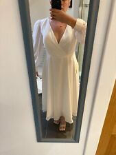 White wedding dress for sale  EDINBURGH