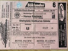 Eintrittskarte bundesliga paul gebraucht kaufen  Rostock