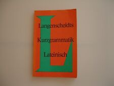 Kurzgrammatik lateinisch latei gebraucht kaufen  Kernstadt-Süd