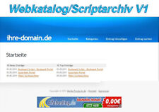 Webkatalog scriptarchiv php gebraucht kaufen  Frankfurt