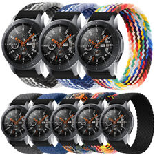 Braided Solo Loop Band for Samsung Galaxy watch 4/3 20/22mm Huawei GT2 Pro strap til salgs  Frakt til Norway