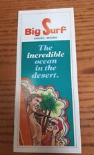 Folheto Big Surf Water Park 1970 Phoenix AZ. Parque fechado - Groovy! Muito bom estado comprar usado  Enviando para Brazil