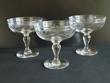 Vintage champagne glasses for sale  DARLINGTON