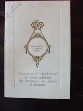 Menu ancien 1929 d'occasion  Azerailles