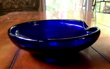 Cobalt thumbprint bowl for sale  Mansfield