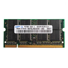 Memoria RAM original Samsung 1 GB DDR PC2700S-25331 Sodimm 333 MHz M470l2923dv0-cb3, usado segunda mano  Embacar hacia Mexico