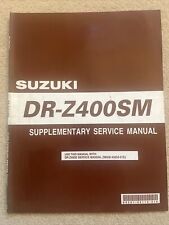 Suzuki z400sm supplementary for sale  UK