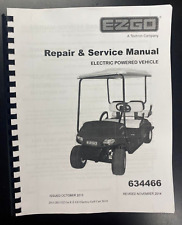 Used, Workshop Service Manual Fits 2014 2015 EZ Go E-Z-GO Electric Golf Cart Z634 for sale  Shipping to South Africa