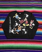 Suéter feminino Disney Mickey Mouse preto oversized gola redonda 2XL comprar usado  Enviando para Brazil