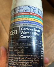  OMNIFilter CB3 Under Sink Replacement Carbon Block Water Filter Cartridge for sale  Shipping to South Africa