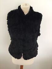 rabbit fur gilet for sale  NEW MILTON