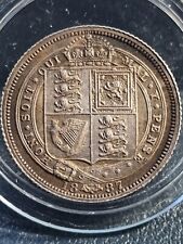 1887 victoria sixpence for sale  COBHAM