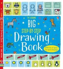 Big Step-by-Step Drawing Book by Fiona Watt Book The Cheap Fast Free Post segunda mano  Embacar hacia Argentina