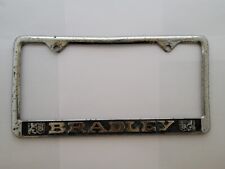 Vintage bradley license for sale  Lagunitas