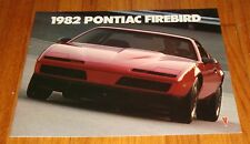 Original 1982 Pontiac Firebird Sales Brochure Catalog Trans Am S/E for sale  Shipping to United Kingdom