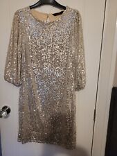 Size silver sequined for sale  SHEFFIELD