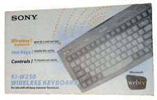 Teclado inalámbrico Sony vintage para WebTv modelo SWK-8660 - P/N KI-W250 1999, usado segunda mano  Embacar hacia Argentina