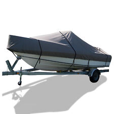 20 feet Trailerable Heavy duty Walkaround cuddy cabin Cruiser Boat Cover Gray for sale  Shipping to South Africa
