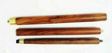 Lote de 2 palo plegable solo para eje de madera hecho a mano antiguo marrón estilo de trabajo segunda mano  Embacar hacia Argentina