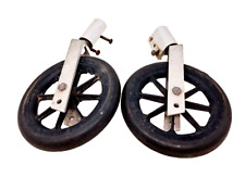 Rodas de carrinho 6 1/2 polegadas giratórias com estrutura de alumínio, altura de roda ajustável, usado comprar usado  Enviando para Brazil