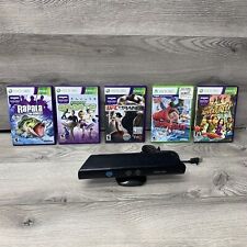 Microsoft Xbox 360 Kinect Sensor Bar Model 1414 w/ 5 Games Bundle Tested for sale  Shipping to South Africa