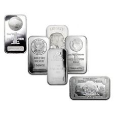 Mercado secundario - barra de plata fina 999 de 1 oz - en stock segunda mano  Embacar hacia Argentina