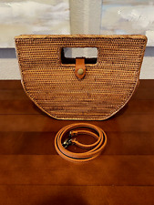 Anthropologie basket handbag for sale  Oconomowoc