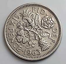 1963 sixpence coin for sale  SOUTH MOLTON