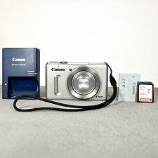 Canon Powershot S100 Silver 12.1 MP W/ Charger And 64 GB SD Card Working for sale  Shipping to South Africa