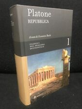 Platone repubblica classici usato  Roma