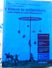 Vivere letteratura vol.1 usato  Genova