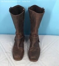 men s leather frye boots for sale  Dallas