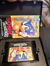 Sonic The Hedgehog Genesis completo testado na caixa comprar usado  Enviando para Brazil