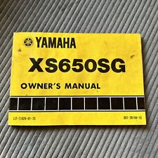 Yamaha xs650 owner for sale  Kelseyville