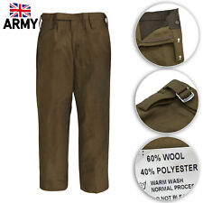 Uniforme Pantalon Original Marron Brun Cérémonie Britannique Armee Barrack Dress na sprzedaż  PL