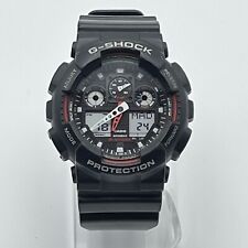 Usado, Relógio esportivo Casio G-Shock masculino preto e vermelho - GA100-1A4 Ani-digi comprar usado  Enviando para Brazil