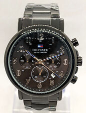 Usado, Excelente relógio de pulso masculino Tommy Hilfiger indicador de data mostrador preto quartzo comprar usado  Enviando para Brazil